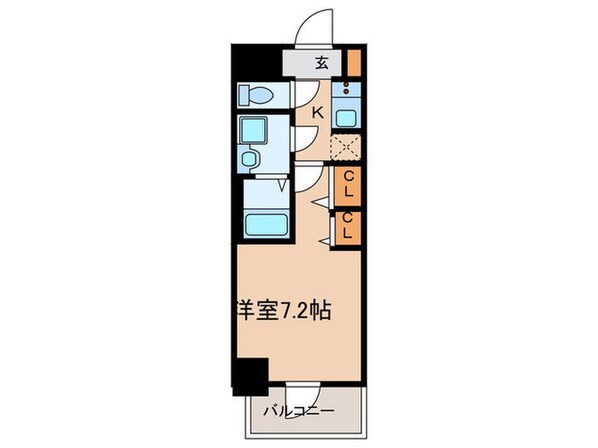 S-RESIDENCE栄四丁目の物件間取画像